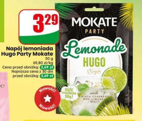 napój lemoniada Hugo