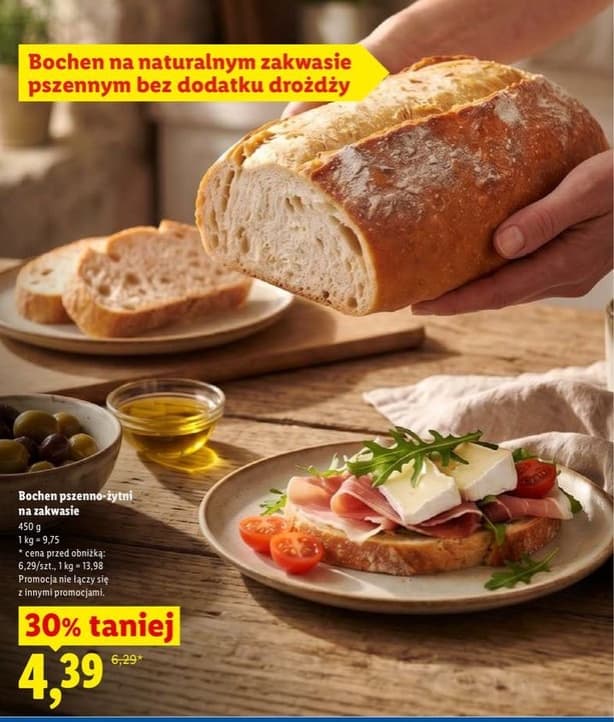 bochen pszenno-żytni na zakwasie