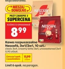 kawa rozpuszczalna 3w1/2w1