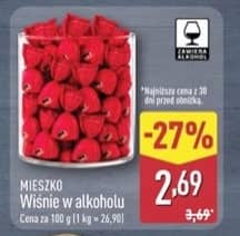 Mieszko wiśnie w alkoholu 100g
