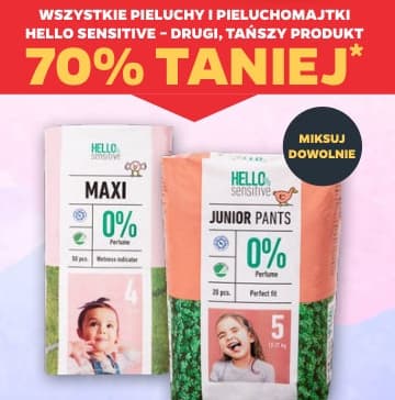 Wszystkie pieluchy i pieluchomajtki