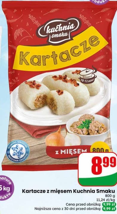 kartacze z mięsem