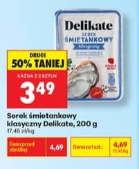 Delikate serek śmietankowy klasyczny 200g