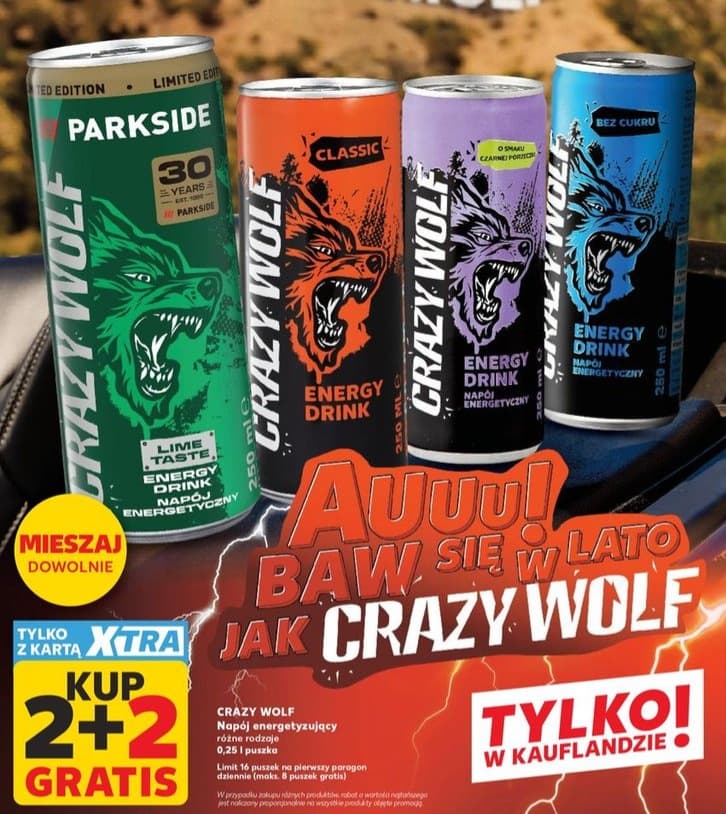 napój energetyzujący