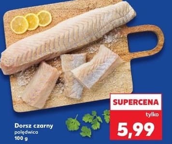 dorsz czarny polędwica