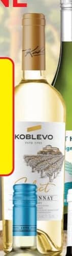 Koblevo wino białe Chardonnay