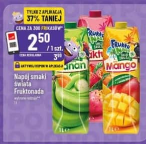 Fruktonada napój Fruktonada smaki świata 1l
