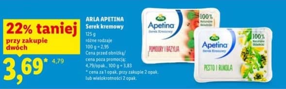 Arla Apetina serek kremowy 125g