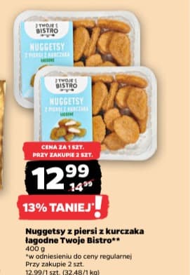 nuggetsy z piersi z kurczaka łagodne