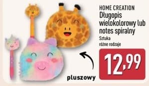 długopis wielokolorowy lub notes spiralny