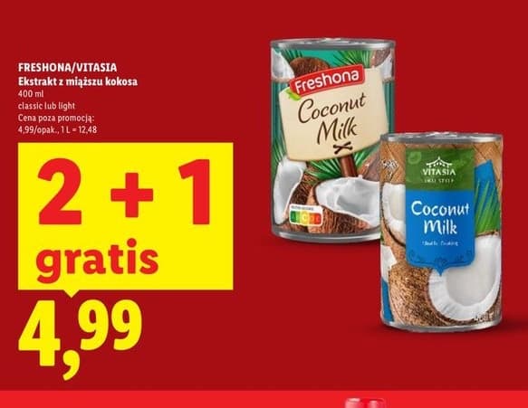 ekstrakt z miąższu kokosa różne marki