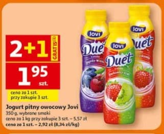 jogurt pitny owocowy
