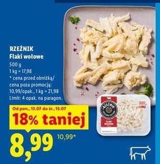 flaki wołowe