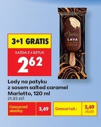 lody na patyku z sosem salted caramel