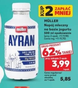 napój mleczny na bazie jogurtu Ayran