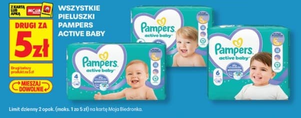 pieluszki Pampers Active Baby