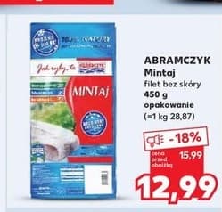 mintaj filet bez skóry