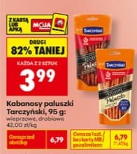 kabanosy paluszki wieprzowe drobiowe
