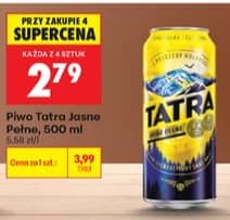 Tatra piwo jasne pełne 500ml