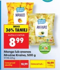 mango lub ananas