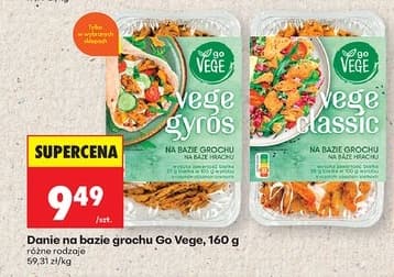 danie na bazie grochu