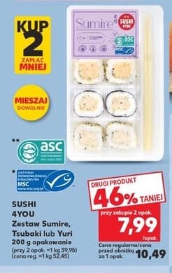 zestaw sushi Sumire lub Yuri