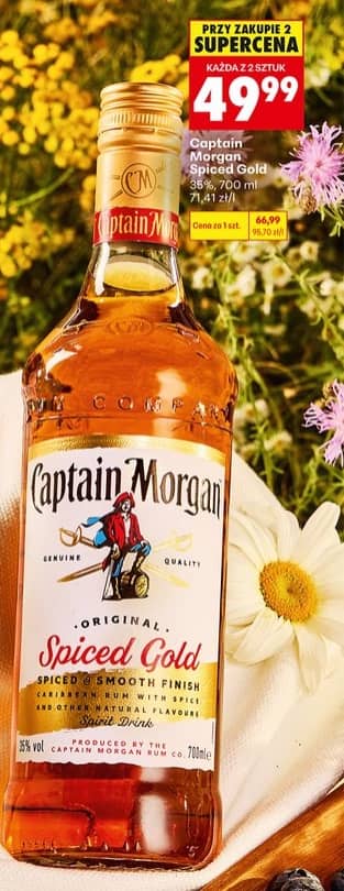 Captain Morgan rum Spiced Gold 700ml
