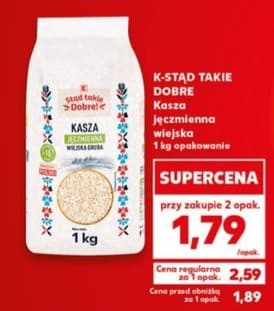 kasza jęczmienna wiejska gruba