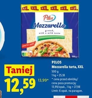 ser mozzarella tarty XXL