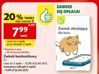 żwirek bentonitowy