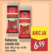 kabanosy czeskie mix