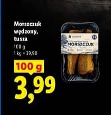 wędzony morszczuk, tusza