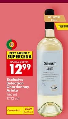 Exclusive Selection wino Chardonnay Arinto 750ml