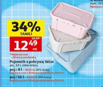 pojemnik z pokrywką Velur