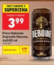Dębowe piwo dojrzałe mocne 500ml