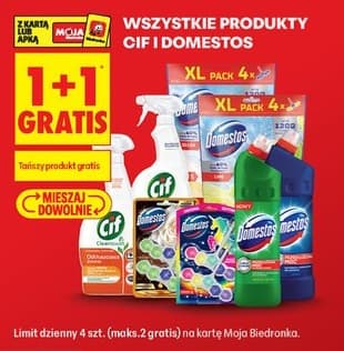 Wszystkie produkty Cif i Domestos