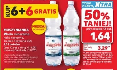 Muszynianka woda mineralna nisko nasycona 1.5l