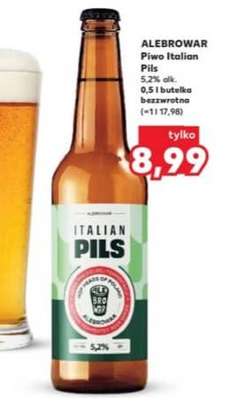ALEBROWAR piwo Italian Pils 0.5l