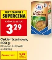 cukier trzcinowy królewski