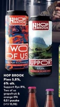 Hop Brook piwo Support Rye IPA 0.5l