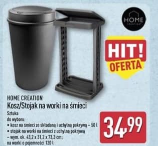 Home Creation kosz/stojak na worki na śmieci