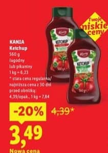 Kania ketchup 560g