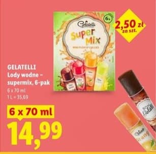 lody wodne supermix