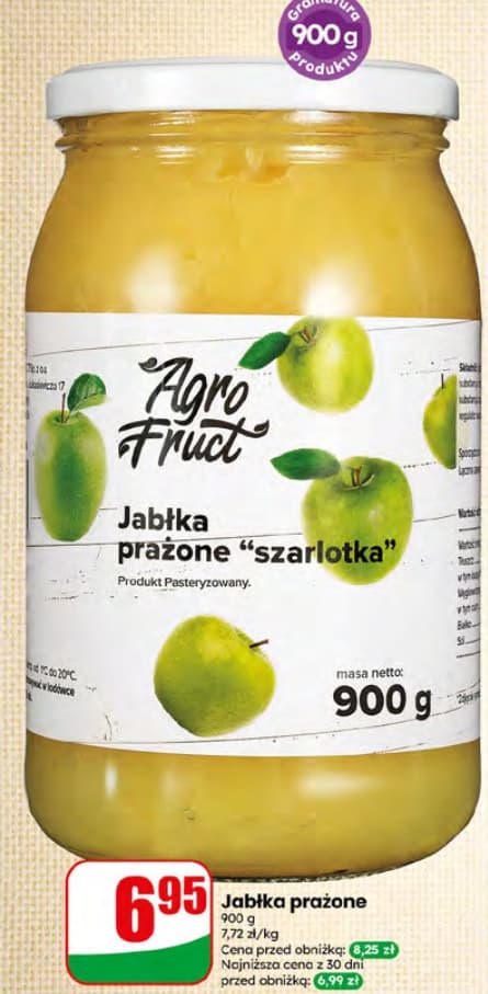 jabłka prażone szarlotka