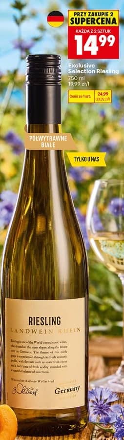 Exclusive Selection wino Riesling 750ml
