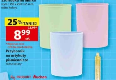 przybornik na artykuły piśmiennicze