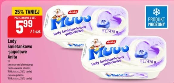 lody śmietankowo-jagodowe