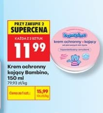 krem ochronny kojący