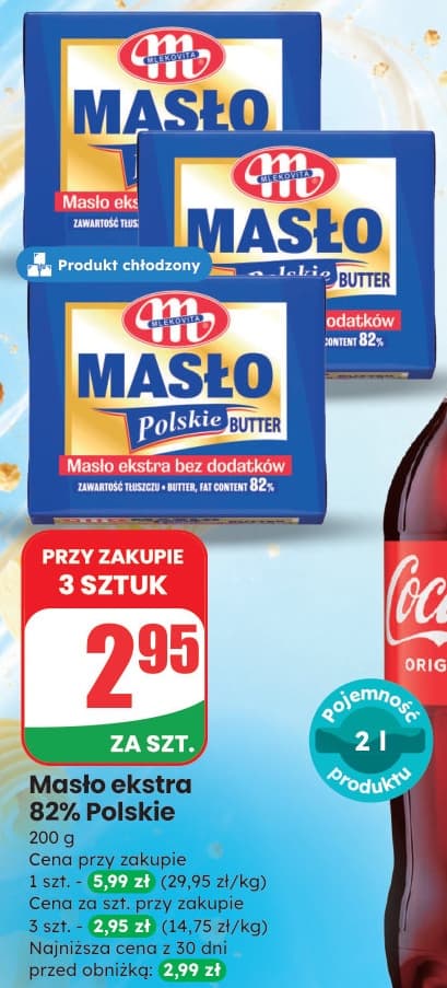 masło ekstra 82% polskie