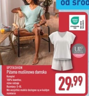 piżama muślinowa damska